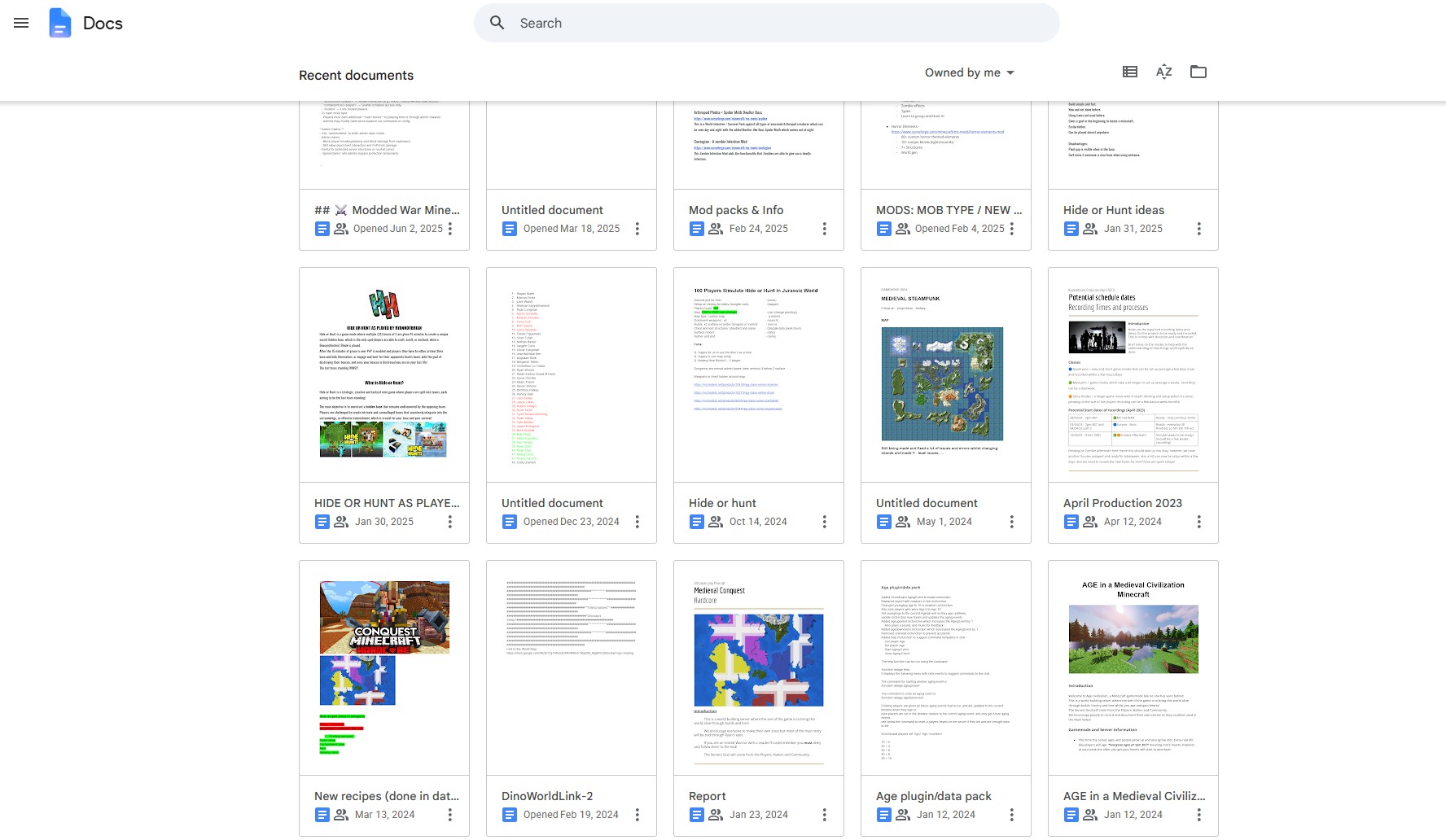 Documentation evidence screenshot